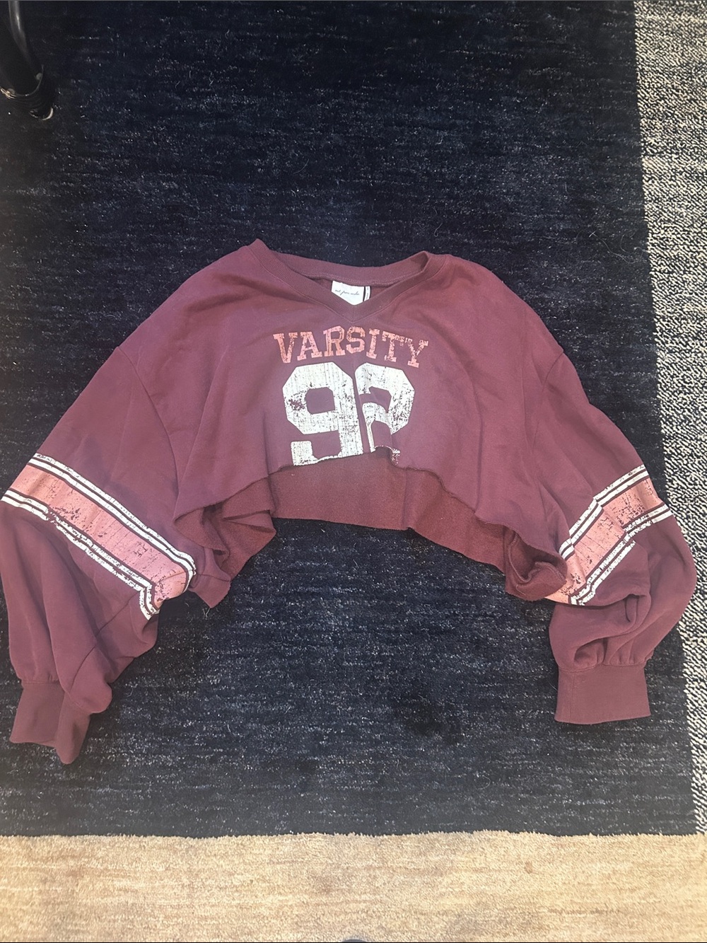 Out from under crop sweater